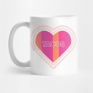 I heart tacos Mug